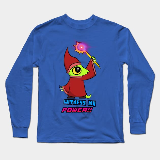 Witness my Power!! Long Sleeve T-Shirt by Thenewguyinred's Shop